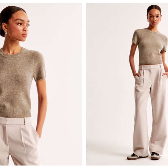 Abercrombie & Fitch Sweaters - Abercrombie & Fitch Crew Sweater Tee
